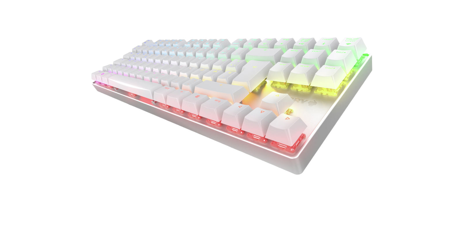 CHERRY Keyboard Xtrfy MX 8.2 TKL WL RGB Gaming MX BROWN [DE] white