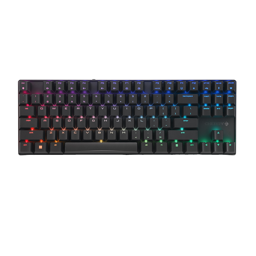 CHERRY Keyboard Xtrfy MX 8.2 TKL WL RGB MX RED [DE] black • TERRA